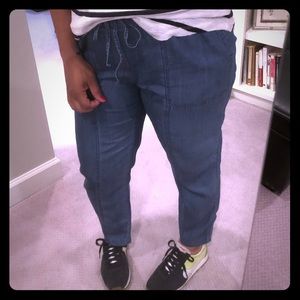 Old navy Chambray drawstring pants